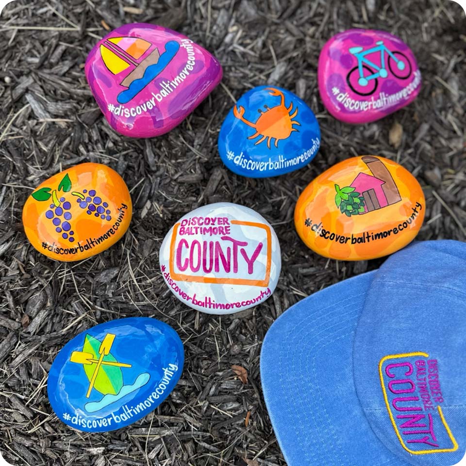 Baltimore County painted rocks campaign
