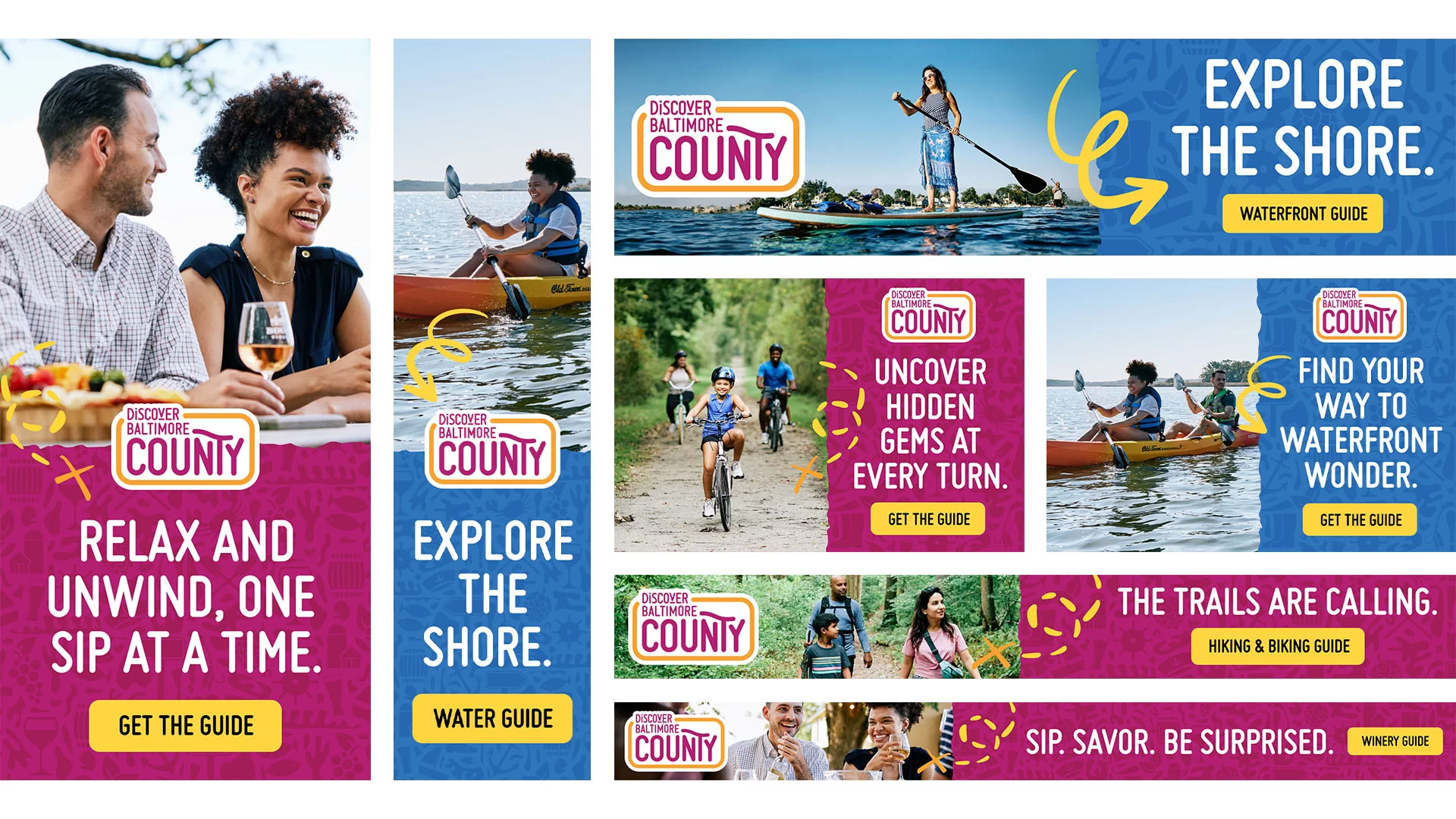 Baltimore County Tourism Banners