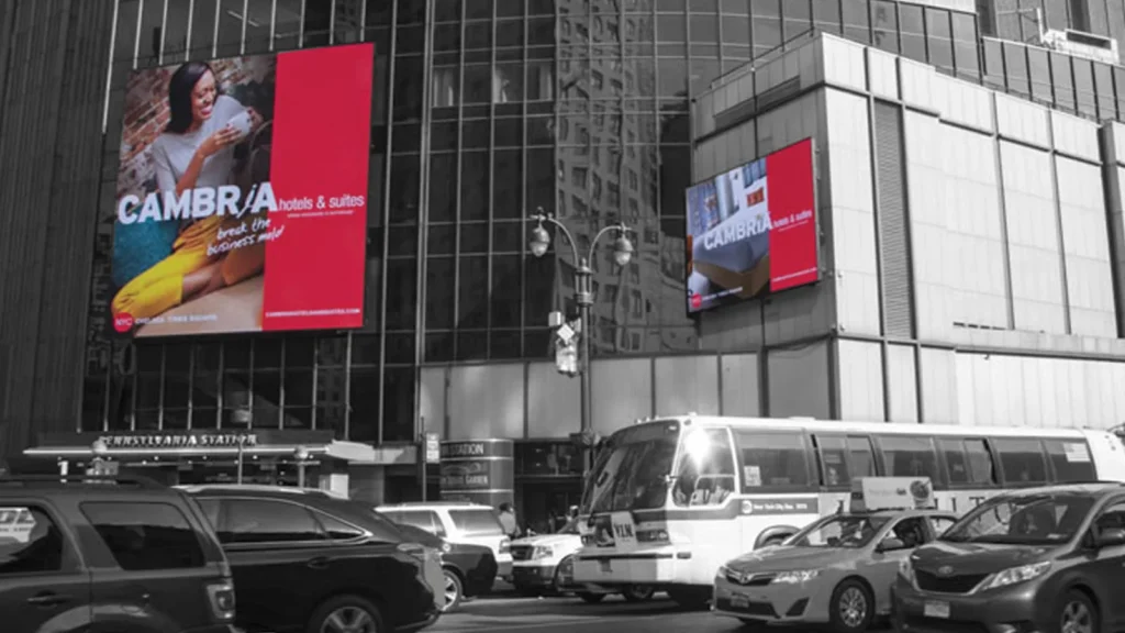 Cambria billboards in New York City