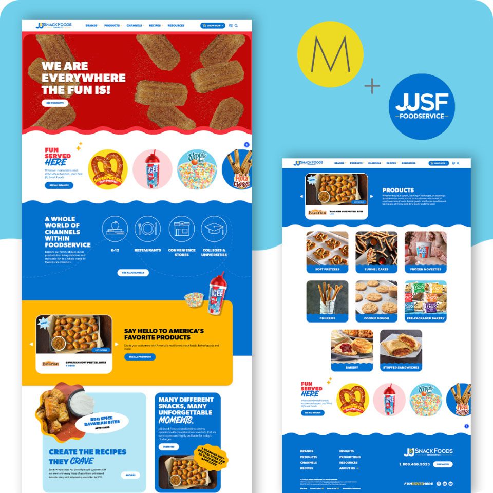 J&J Snack Foods website