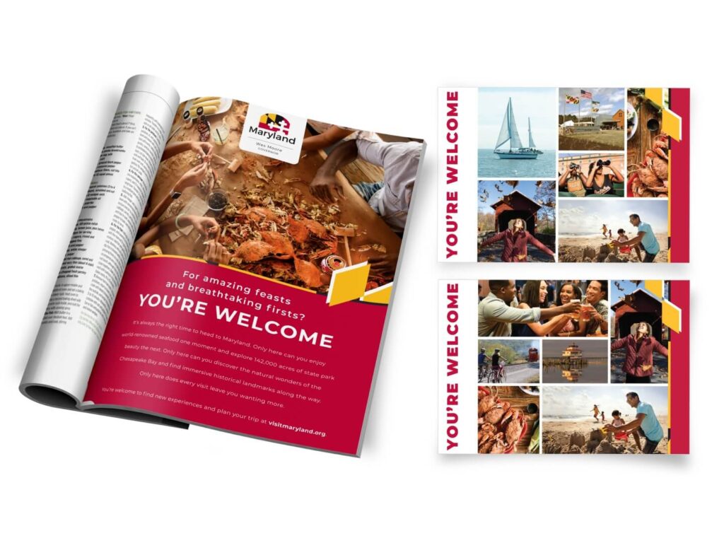 Maryland Tourism magazine ad