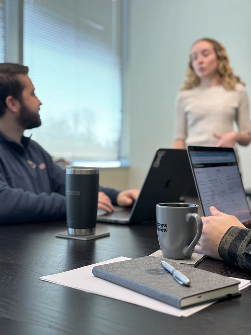Marriner office meeting