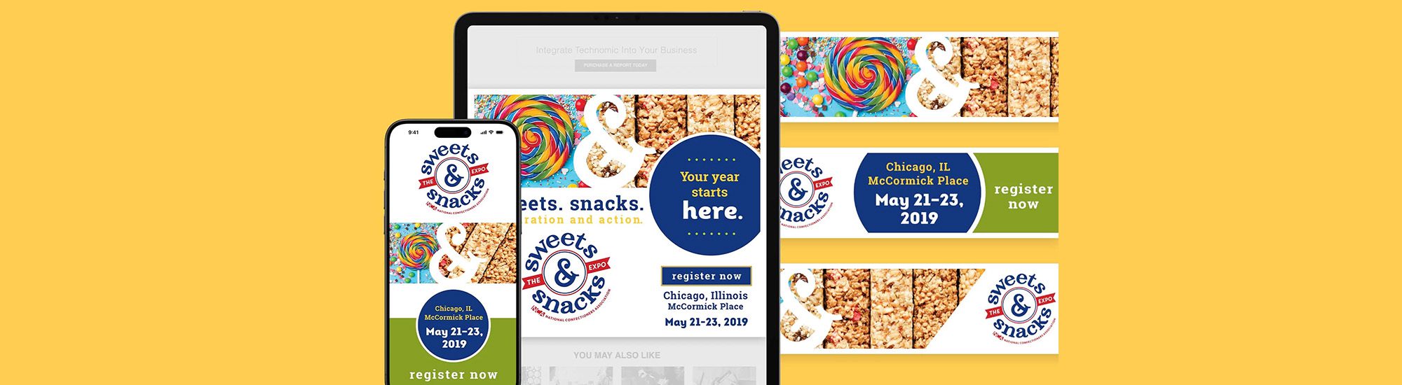 Sweets and Snacks Expo digital ads