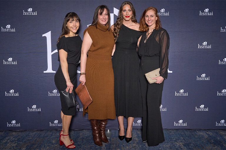 picture from the 2025 Adrian Awards showing the marriner team alongside their Discover Baltimore County client